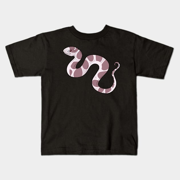 Lavender Desert Kingsnake Kids T-Shirt by TwilightSaint